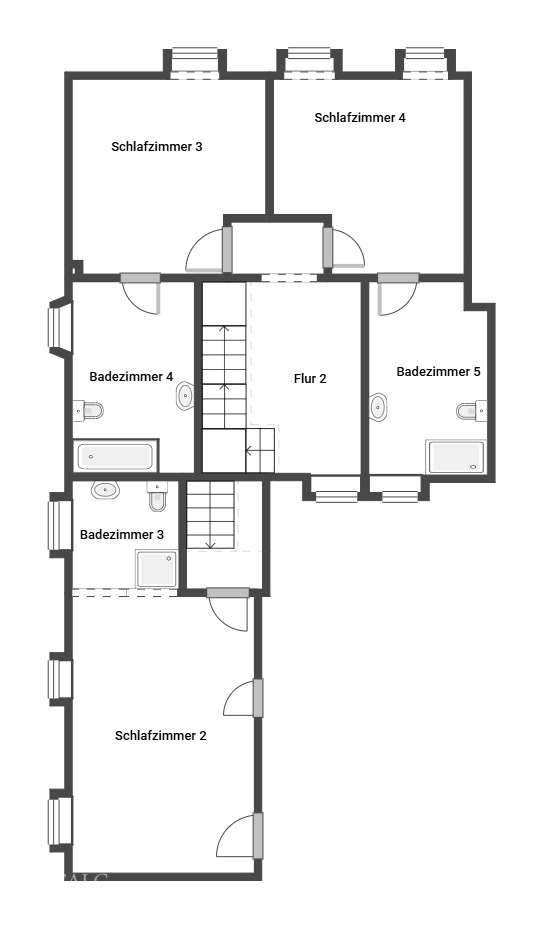 First floor plan